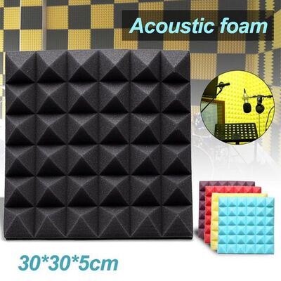 30x30x5cm Soundproofing Foam Sound Absorption Sponge 适用于