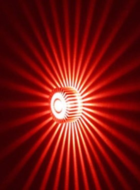 3W Mounted LED Wall Light RGB Effect Lamp Sunflower Projecti