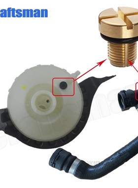 10pcs Coolant Expansion Tank Bleeder Screw Brass for BMW E36