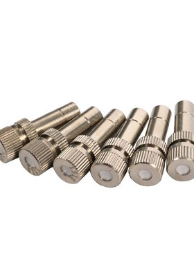 20 Pcs Irrgation Brass Fine Atomization Nozzles 0.1mm 0.15mm