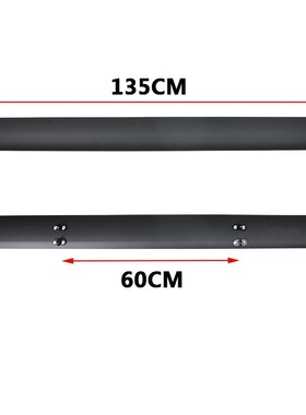 Universal 135cm Lightweight Aluminum Car Spoiler Wing Small