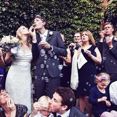 50pcs Love Heart Bubble Wand Soap Bottle Tube Wedding Gifts