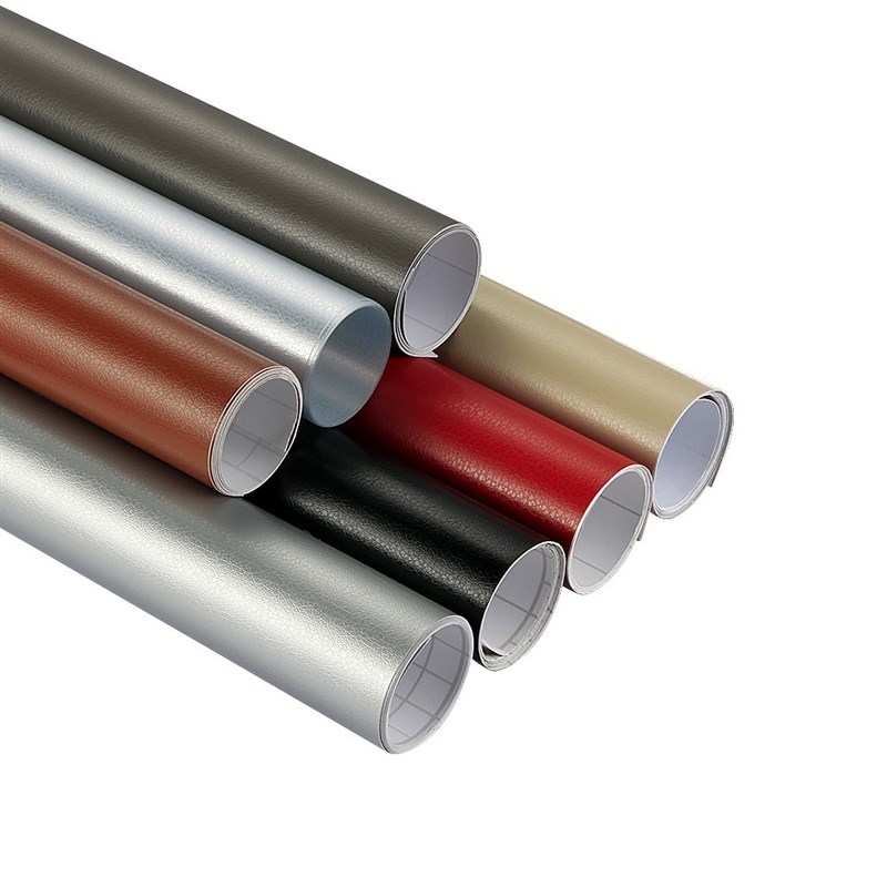 50*200cm Leather Pattern PVC Adhesive Vinyl Wrap Car Film S