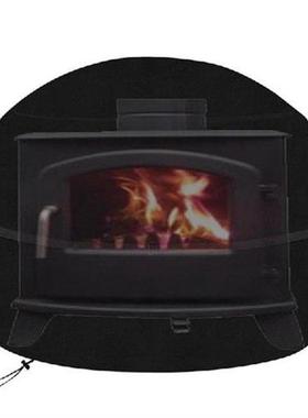 Round Fire Pit Cover 210D Fire Pit Cover With Drawstring