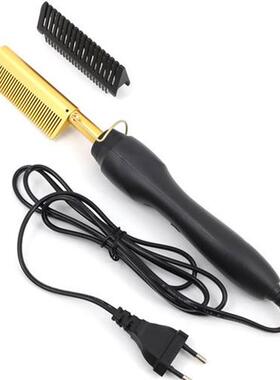 Hair Straightening Comb Portable Hair Iron Straightener Home