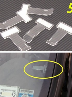 5pcs Car Parking Ticket Permit Holder  Tickets folder Time n
