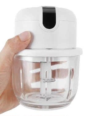 Meat Grinder 350ML Electric Garlic Grinder USB Charging