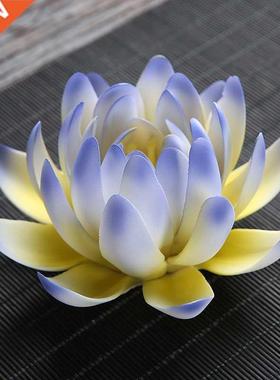 Ceramic White Lotus Incense Burner Home Decor Incense Stick