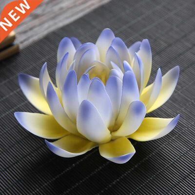 Ceramic White Lotus Incense Burner Home Decor Incense Stick