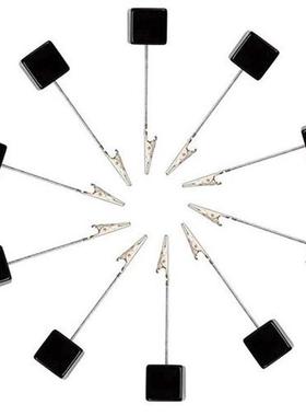 10Pcs Table Number Holder Name Place Card Holder Memo Clip H