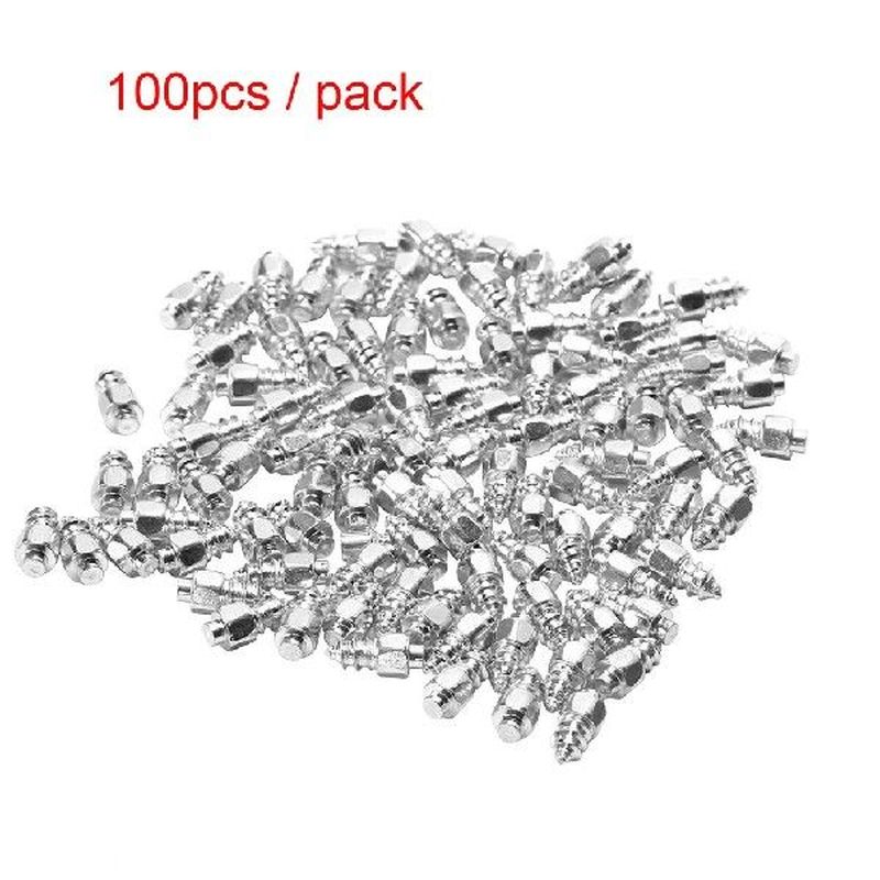 100pcs Winter Wheel Lugs Car Tires Studs Screw Snow Spikes