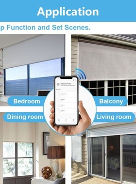 Tuya Smart Life WiFi Curtain Switch for Electric Motorized B