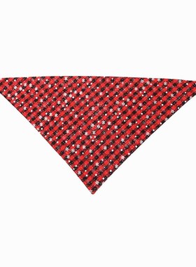 1PC Pet Neckerchief Scarf Waterproof Christmas Snowflake Cat