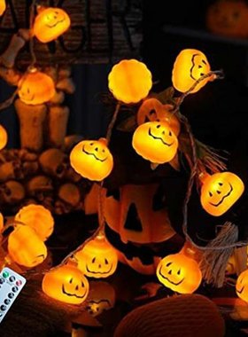 3m Pumpkin String Lights Halloween Decoration Lights LED