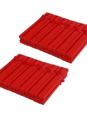24 X Red Long Luxury Card Gift Boxes Watch Display Box For