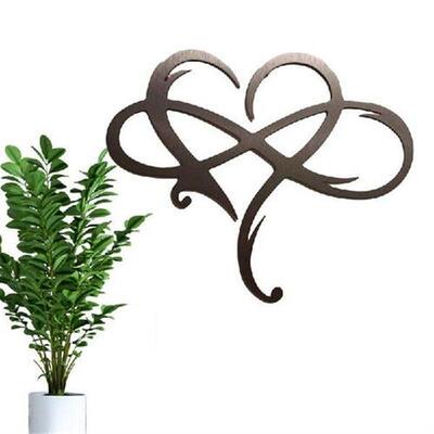 Nordic Style Iron Decorative Shelves Heart Shape Wall