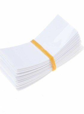 100 pieces 18650 battery packaging PVC shrink tubing Precut