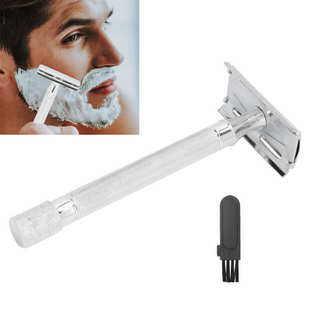 Vintage Beard Razor Reusable Handle Safety Manual Shaving