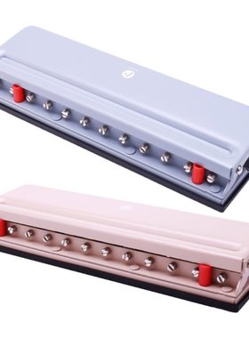 Mushroom 12-Hole Puncher Paper 6 Sheets with Chip Tray for s