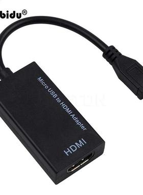 kebidu 1080P HD HDTV Adapters Micro USB To HDMI Male to Fem
