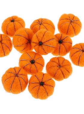 12 Pumpkins Thanksgiving Party Decoration Pumpkin Ornaments