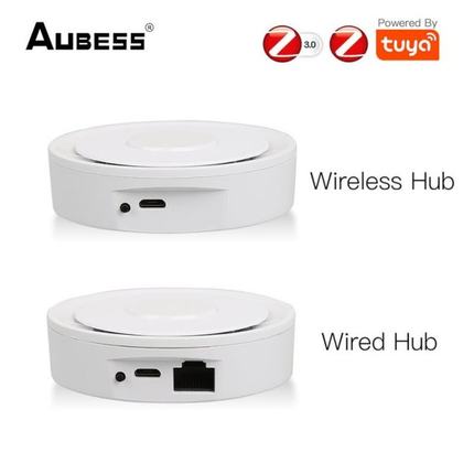 Tuya ZigBee 3.0 Smart Hub Wireless/Wired Gateway Hub Smart H
