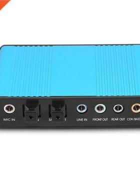 for Laptop PC 6 Channel 5.1 USB S/PDIF Sound Card Adapter wi