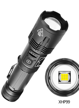 Strong Powerful XHP99 Flashlight 5 Modes USB Zoom
