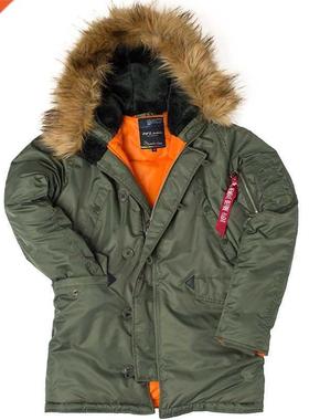 2021 Winter N3B puffer men long Куртка аляска co