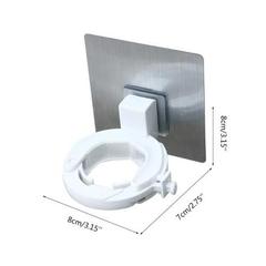 896B Soap Pump Bottle Dispenser Holder Stand 4 Pcs Self-Adhe