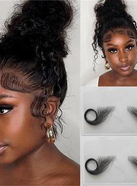 HD Lace Baby Hair Stripes Human Hair Fluffy Baby Hair Edge S