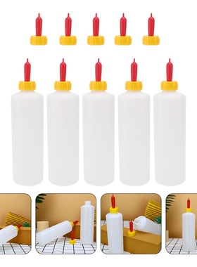 5 Sets Animal Feeding Bottles Lamb Nursing Bottles Feeder