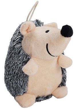 Funny Pet Plush Toy Interactive Hedgehog Shape Dog Teething