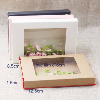 50pcs DIY mutli color paper gift window decoration Box party