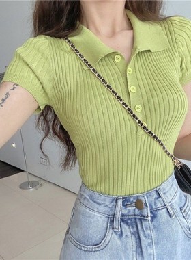 Han edition to restore ancient ways small collar short