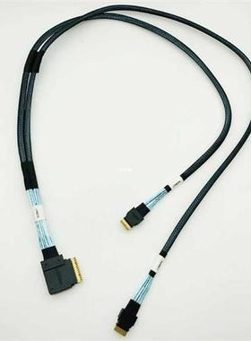 SAS Cable SFF-8654 to 4x SFF-8654 74Pin to 4x 38Pin 01KN140