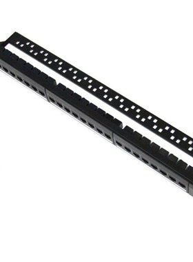 24 Port CAT6 Patch Panel Connector Network Cable Adapter Key