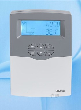 AC100-240V Solar Heating system controller SR208C