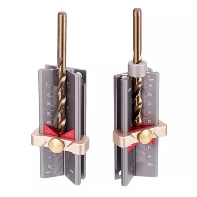 3 In 1 Multifunction Measuring Gauge Drill Depth Drill Bit A