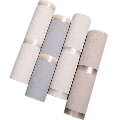 beibehang Stripe non woven deerskin wallpaper bedroom livin