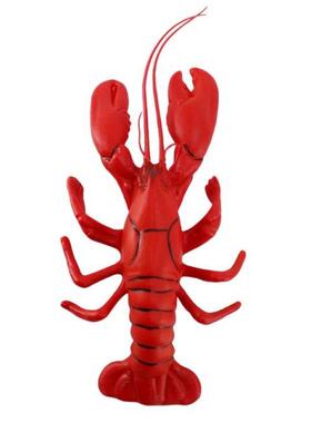 12 x 5 inch Big Fake Lobster Model for Dispaly Artificial Ma
