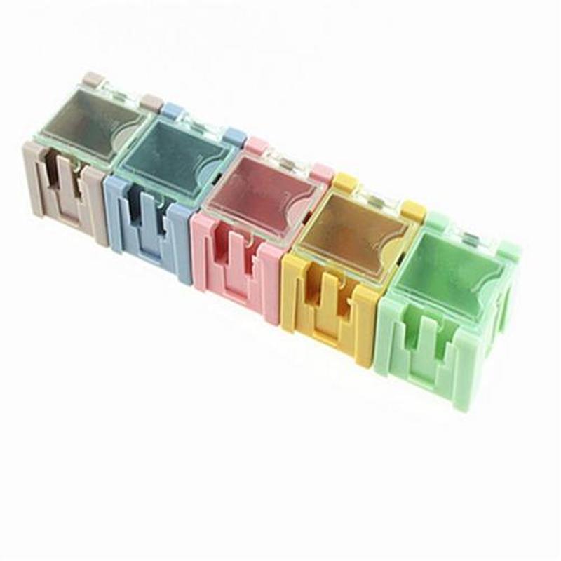 50pcs SMD SMT Electronic Component Mini Storage Box and Jewe