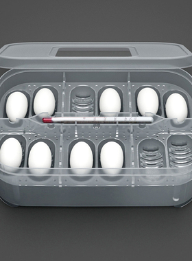 12 Grids Hatch Box Snake Lizard Reptile Egg Tray Boxes