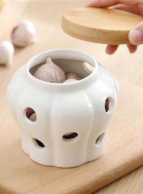 Japanse Stijl Holle Opslag Jar Geventileerde Keramische