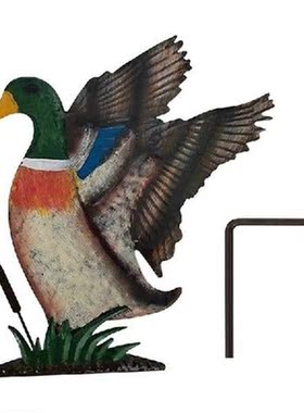 Garden Duck Crafts Weatherproof Rust-proof Wrought Iron