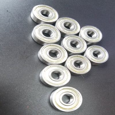 50pcs/lot 689ZZ 9x17x5mm thin wall deep groove ball bearing