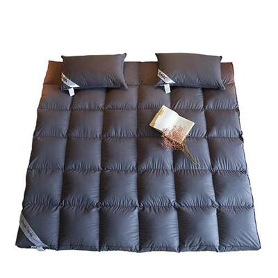 soft massage mattress topper 100% goose down matress pad for