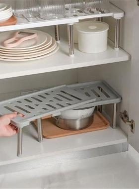 1Layer Dish Drainer Kitchen Cutlery Cup Plates Dish Rack