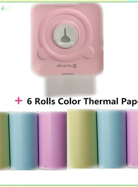 GOOJPRT Inkless Bluetooth Pocket Portable A6 Peripage Therm