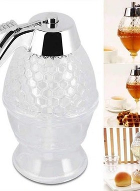 1pc Squeeze Bottle Honey Jar Container Bee Drip Dispenser Ke